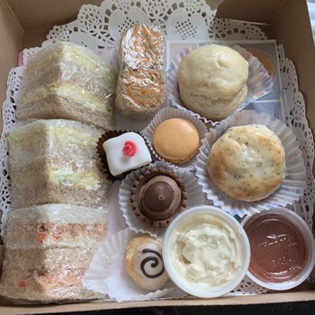 Totally Tea - a variety of pastries in a box - Coffee & Tea Near Me