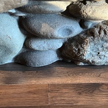 Metrik Flooring - Ian cut the hardwood flooring perfectly to look like it was installed prior to the stone. - Flooring Near Me Metrik Flooring - Ian cut the hardwood flooring perfectly to look like it was installed prior to the stone. - Flooring Near Me