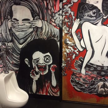 Ramen Tatsu-Ya - Coolest bathroom art in Austin! - Ramen Near Me - Austin, Texas Ramen Tatsu-Ya - Coolest bathroom art in Austin! - Ramen Near Me - Austin, Texas