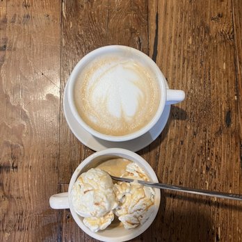 Hide Out Cafe - Affogato Hazelnut Latte - Cafes Near Me - Rowland Heights, California