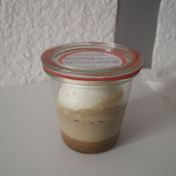 Daily PIC - Île flottante au café crémeux praliné noisette, un délice !