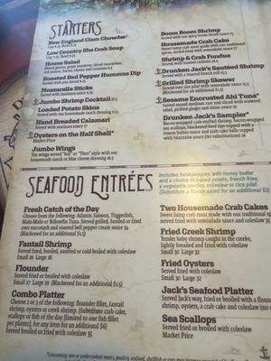 Menu photo 3 Drunken Jack's Restaurant & Lounge Murrells Inlet, SC Menu photo 3 Drunken Jack's Restaurant & Lounge Murrells Inlet, SC