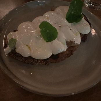 The Monroe - Mushroom toast (appetizer) - New American Near Me - Orlando, Florida The Monroe - Mushroom toast (appetizer) - New American Near Me - Orlando, Florida