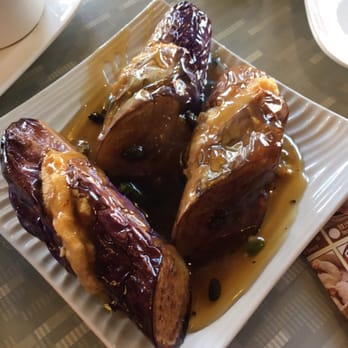 China Cafe - Stuffed eggplants - Chinese Near Me - Chicago, Illinois China Cafe - Stuffed eggplants - Chinese Near Me - Chicago, Illinois