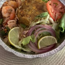 Seafood Mofongo