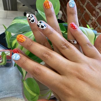 Hailey Nails - I got so many compliments on my Toy Story nails for my kid bday party. - Nail Salons Near Me - South Pasadena, California