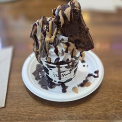 The Yard Milkshake Bar - Peanut butter brownie bliss