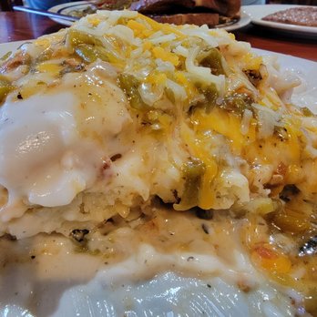 MIMO'S 2 - Southwest biscuits and gravy (no egg of course). - Breakfast & Brunch Near Me - Montrose, Colorado MIMO'S 2 - Southwest biscuits and gravy (no egg of course). - Breakfast & Brunch Near Me - Montrose, Colorado