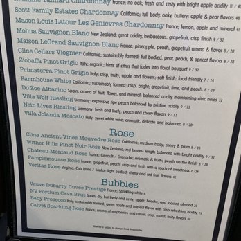 Hook & Vine - Kitchen and Bar - Wine menu - Seafood Near Me - North Beach, Maryland Hook & Vine - Kitchen and Bar - Wine menu - Seafood Near Me - North Beach, Maryland