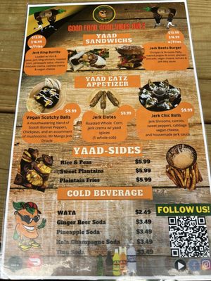 Menu photo 5 Di Vegan Yaad Kitchen Hollywood, FL Menu photo 5 Di Vegan Yaad Kitchen Hollywood, FL