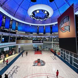 Basketball Hall of Fame Gift Greeting Cards Email, Text or