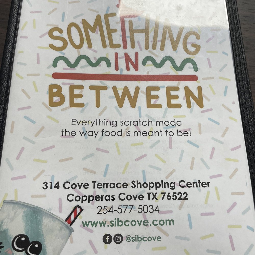 Something in Between - Menu - Breakfast & Brunch Near Me - Copperas Cove, Texas