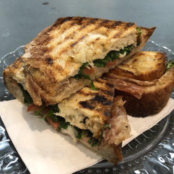 ilcaffe - Prosciutto Mozzarella and Arugula Panini: $11.50 - Coffee & Tea Near Me - Los Angeles, California