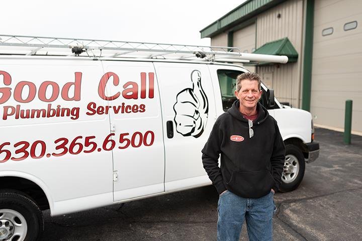 Slide of Good Call Plumbing