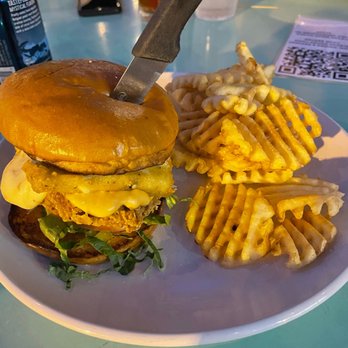 Golden West Cafe - El Supremo and waffle fries - Cafes Near Me - Baltimore, Maryland
