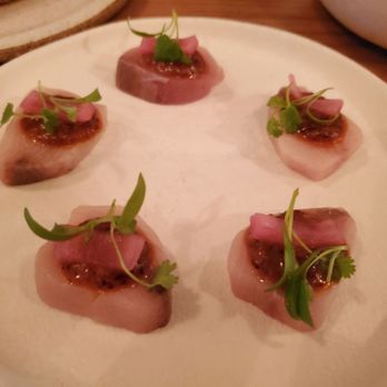 Mokyo - Yellowtail crudo - Korean Near Me - New York, New York Mokyo - Yellowtail crudo - Korean Near Me - New York, New York