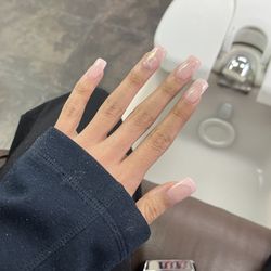 Luxe Hair-Nail & Spa - Pink nails