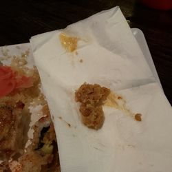 Shogun Restaurant - Old/expired tuna
