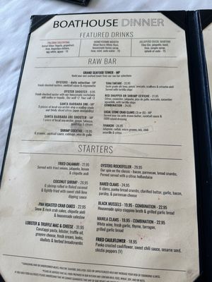Menu photo 2 Boathouse at Hendry's Beach Santa Barbara, CA Menu photo 2 Boathouse at Hendry's Beach Santa Barbara, CA