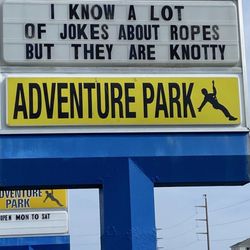 Sense of humor with signage