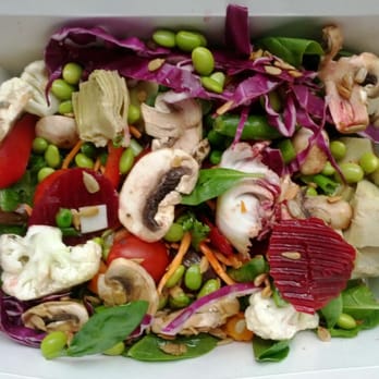 Cocoa Banana - lots of veggies to choose from at the salad bar! - Juice Bars & Smoothies Near Me - Seattle, Washington Cocoa Banana - lots of veggies to choose from at the salad bar! - Juice Bars & Smoothies Near Me - Seattle, Washington