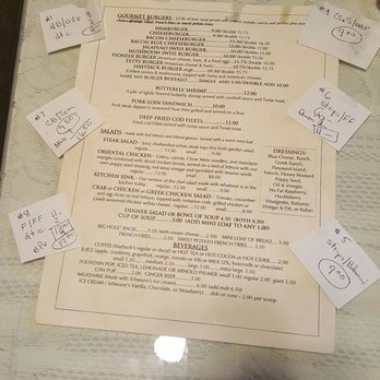 The Crossing - The other side of the lunch menu - American Near Me - Wisdom, Montana The Crossing - The other side of the lunch menu - American Near Me - Wisdom, Montana