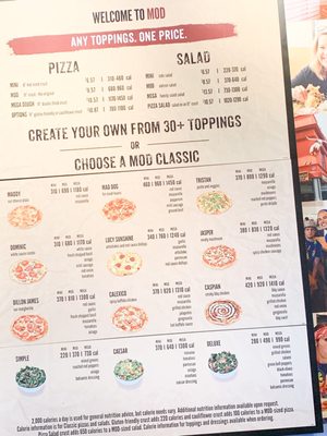 Menu photo 2 MOD Pizza San Antonio, TX Menu photo 2 MOD Pizza San Antonio, TX