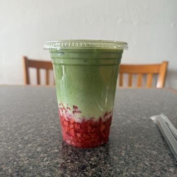 Kamurocho - Strawberry matcha latte - Shaved Ice Near Me - Pleasanton, California Kamurocho - Strawberry matcha latte - Shaved Ice Near Me - Pleasanton, California