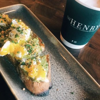 The Henry - Avocado toast and Latte - New American Near Me - Phoenix, Arizona The Henry - Avocado toast and Latte - New American Near Me - Phoenix, Arizona