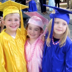 Bert & Ernie's Preschool & Infant Center - Graduation Day for the Yellow Room. The school has 4 classrooms. Kids are placed according to their age and social readiness.