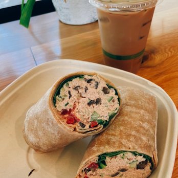 Tidal Coffee - Tuna Wrap $14.00 - Cafes Near Me - Monterey, California Tidal Coffee - Tuna Wrap $14.00 - Cafes Near Me - Monterey, California