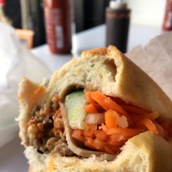 Banh Mi Place - meat pate banh mi (their house special) - Vietnamese Near Me - Brooklyn, New York