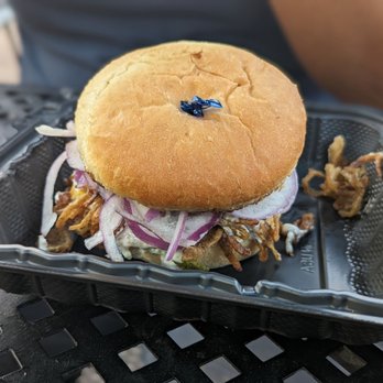 Drizzle - Burger with garlic sauce - Coffee & Tea Near Me - Mount Shasta, California Drizzle - Burger with garlic sauce - Coffee & Tea Near Me - Mount Shasta, California
