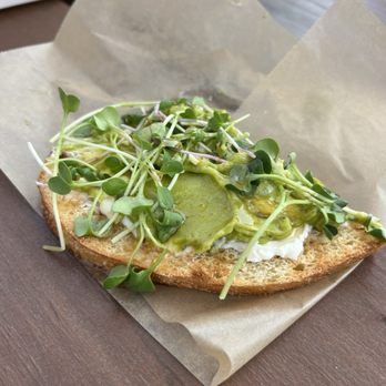 The Bread Pedalers - Avo toast with whipped goat cheese - Coffee & Tea Near Me - West Allis, Wisconsin The Bread Pedalers - Avo toast with whipped goat cheese - Coffee & Tea Near Me - West Allis, Wisconsin