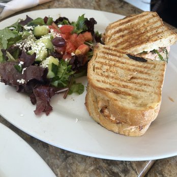 Panini Kabob Grill - Salmon Brie Sandwich - Mediterranean Near Me - Burbank, California