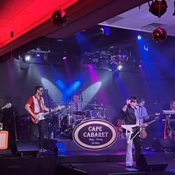 Cape Cabaret - The Cars cover band which were the same guys as the Aerosmith cover band.