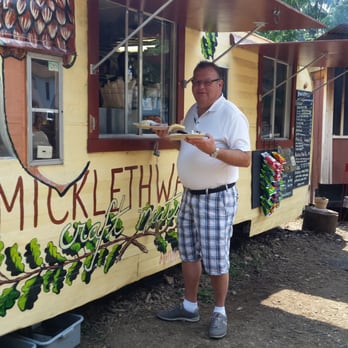 Micklethwait Craft Meats - CARY BEACH @ RE/MAX 1 Enjoying BBQ on a Summer day. - Food Trucks Near Me - Austin, Texas
