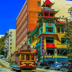 Cable Car - California Street Line - California and Grant