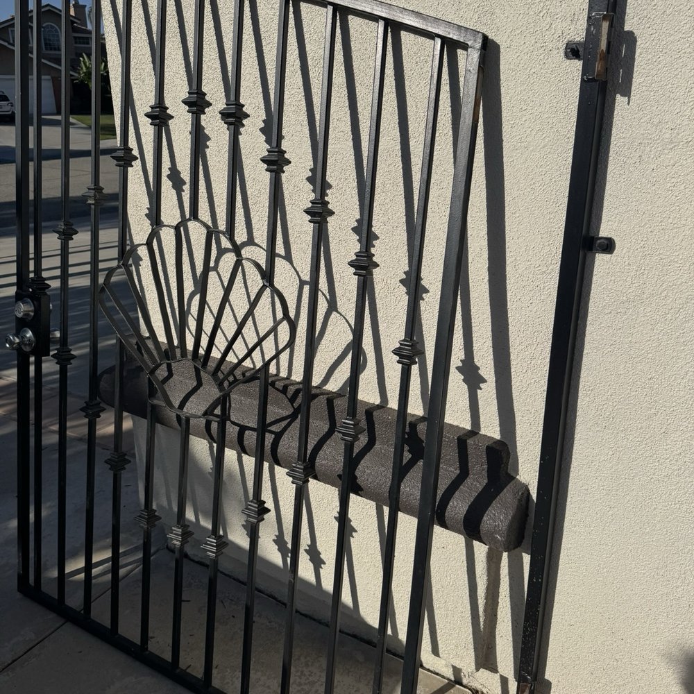 Classic Iron Works - Metal gate that was broken at both hinges - Fences & Gates Near Me - Perris, California Classic Iron Works - Metal gate that was broken at both hinges - Fences & Gates Near Me - Perris, California