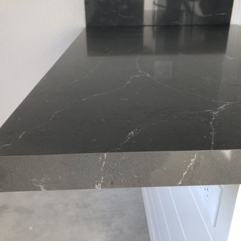 Emerald Tile and Stone - I don't know how to explain it, but the cream lines continue down the side of the quartz. These guys are experts in their field. - General Contractors Near Me - Rocklin, California Emerald Tile and Stone - I don't know how to explain it, but the cream lines continue down the side of the quartz. These guys are experts in their field. - General Contractors Near Me - Rocklin, California