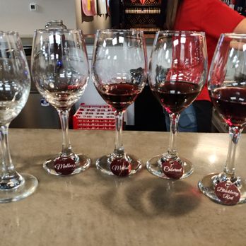 Engine 8 Urban Winery - Some of the delicious wines. - Desserts Near Me - Sparks, Nevada