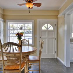 The Castro House - Bright and light dining room, Right off the 400 sq. foot deck.