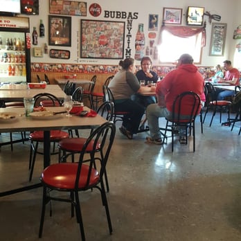 Bubba's Anytime - Bubba's dining area. - American Near Me - Strang, Nebraska