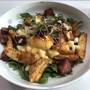 OEB Breakfast - Downtown - Golddigger bowl (half argula half potatoes) - Breakfast & Brunch Near Me - Calgary, Alberta OEB Breakfast - Downtown - Golddigger bowl (half argula half potatoes) - Breakfast & Brunch Near Me - Calgary, Alberta