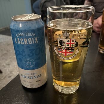 Brit & Chips - Cider lacroix - British Near Me - Montreal, Quebec