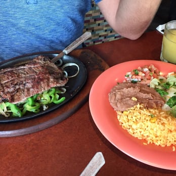 Poblano's Mexican Grill - Carne asada plate - Mexican Near Me - Houston, Texas