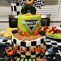 Gaby's Cake Supplies - Custom monster jam cake