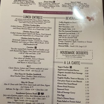 Otto's Place - Menu - New American Near Me - Galena, Illinois