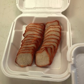 New Ocean Chinese Restaurant - Really?  This is their BBQ Ribs?  They are neither. Char Sui THIS IS NOT!!! - Chinese Near Me - Santa Maria, California