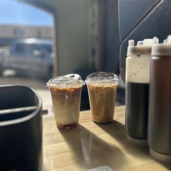 Good Bean Coffee Roasters - Two of our drinks - Coffee & Tea Near Me - Safford, Arizona Good Bean Coffee Roasters - Two of our drinks - Coffee & Tea Near Me - Safford, Arizona